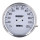 FL speedometer, 36-40 face, White. 2:1 MPH