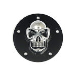Skull point cover. Black/chrome