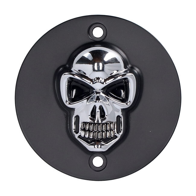 Skull point cover. Black/Chrome