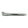 58-66 OEM style Rocket Fishtail muffler 33" long chrome