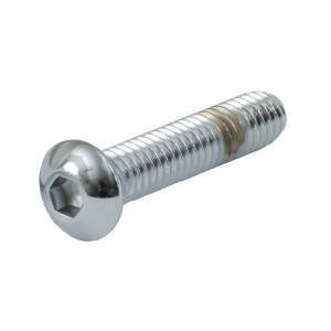 1/4-20 x 1 inch buttonhead bolt chr.
