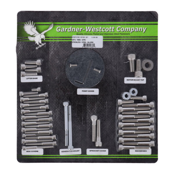 Motor screw set, ss allen