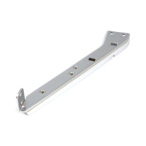 Bracket, for saddlebag support bar. Chrome. right side