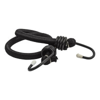 Bungee cord, 24" (60cm) x 10mm thick. 2 hooks