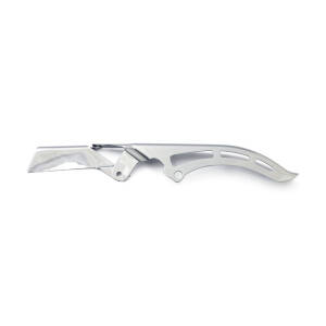 Shorty upper belt guard. Chrome