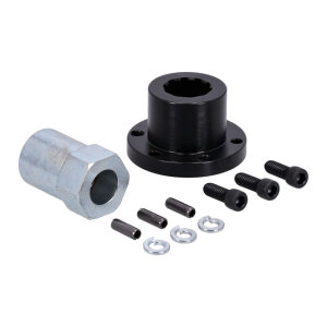 Bdl pulley offset & nut kit, 1 1/4"