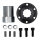 Bdl pulley offset & nut kit, 1 1/4"