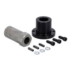 Bdl pulley offset & nut kit, 1 3/4"