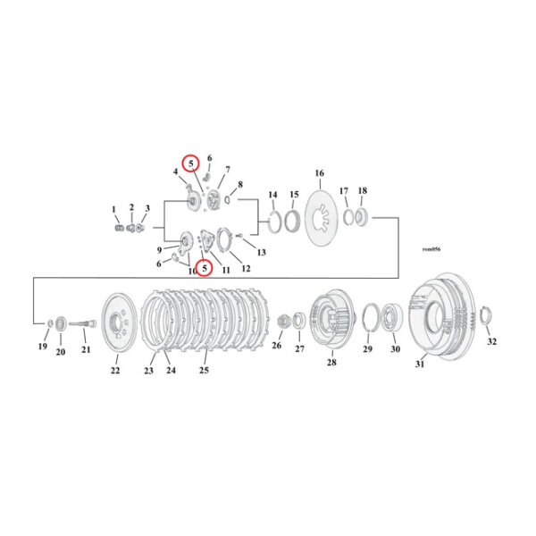 James, oil pump check valve/clutch balls