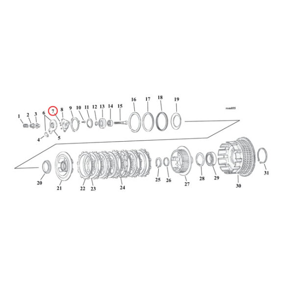 James, oil pump check valve/clutch balls