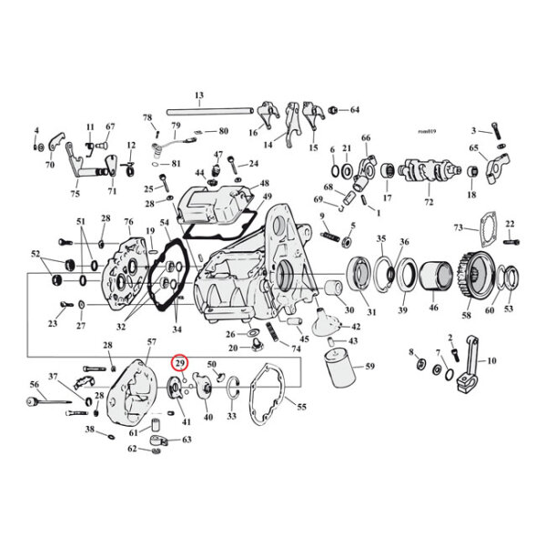 James, oil pump check valve/clutch balls