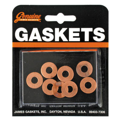 James, rocker box cover seal washer kit. Copper
