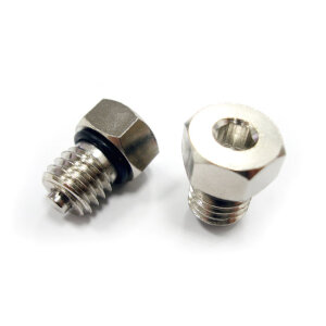 Primary oil drain plug. Magnetic