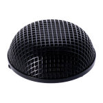 Breather style air cleaner assembly, round. Black
