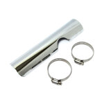 FL 2-1 exhaust header heatshield. lower right, rear. custom