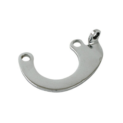 Mousetrap eliminator bracket. Chrome