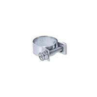Aba hose clamps, 17mm for 3/8" hose. Zinc plated