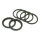Manifold adapter rings. O-ring to band