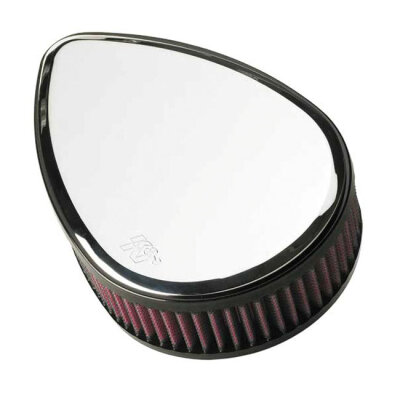K&N street metal high-flow air intake Torch, chrome