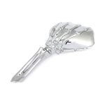 Skeleton mirror set, full chrome