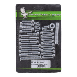 Big Twin side cover mount kit, chr. allen