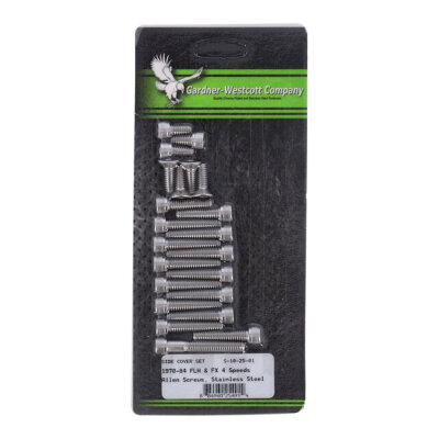 Big Twin side cover mount kit, ss allen