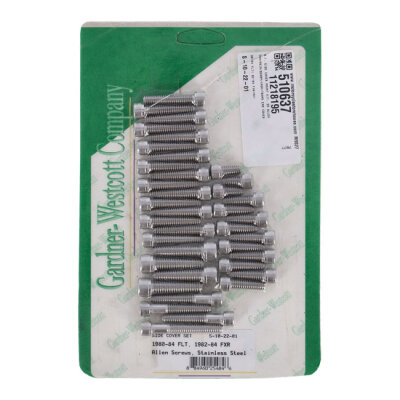 Big Twin side cover mount kit, ss allen