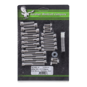 Big Twin side cover mount kit, ss allen