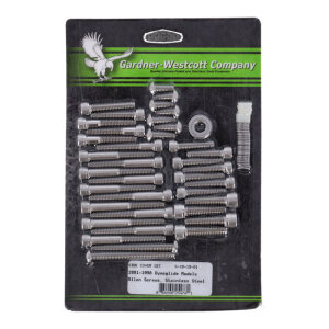 Big Twin side cover mount kit, ss allen