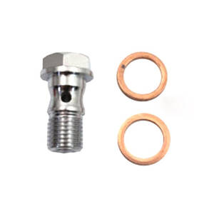 Brake banjo bolt hex head with washer, m10x1.00