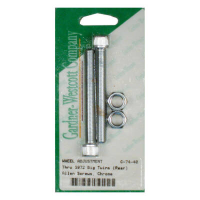 Wheel adjusters, allen bolt