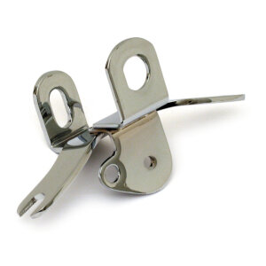 OEM style top motor mount. Chrome