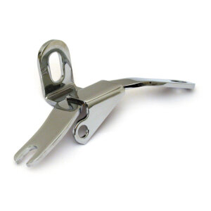 OEM style top motor mount. Chrome