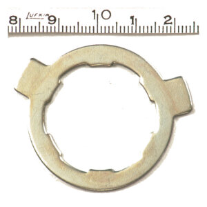 Lock tab washer, sprocket nut