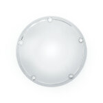 Derby cover, OEM style Domed. Chrome
