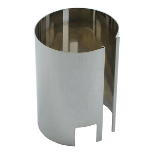 Starter motor cover Hitachi. Chrome