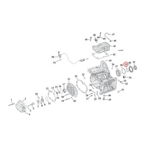 James, quad oil seal transmission mainshaft bearing