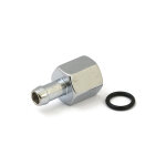 Colony, Linkert fuel line adapter fitting. Chrome