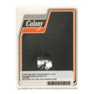 Colony, transmission fill plug. Domed hex style