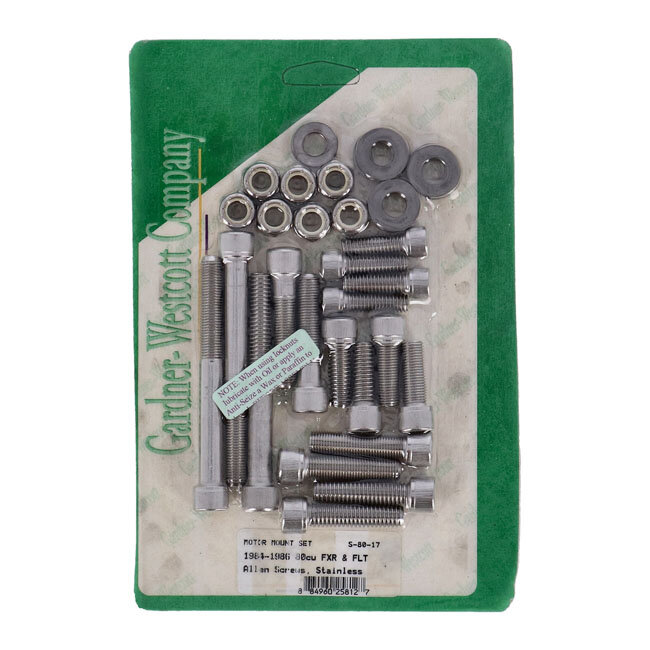 MOTOR MOUNT SCREW KIT, SS ALLEN