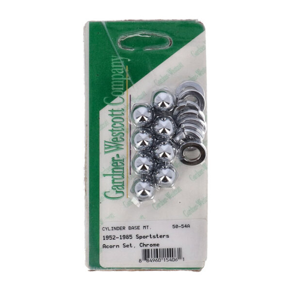 Cyl. base nut kit, acorn