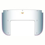 National Cycle, Beaded 5-bolt lower window. Clear