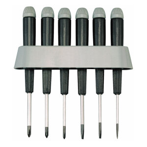 Teng Tools, mini screwdriver set. Slotted & Phillips