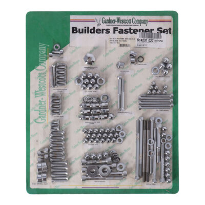 Builders fastener set, allen