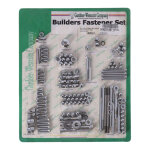 Builders fastener set, allen