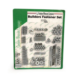 Builders fastener set, polish. allen