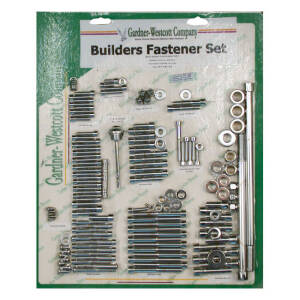 Builders fastener set, polish. allen