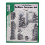 Builders fastener set, pol chr allen