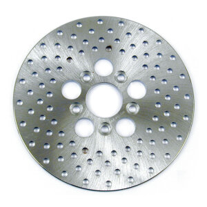 Brake rotor stainless drilled. 10"