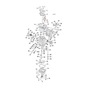 Mikuni, smoothbore jet needles, -96
